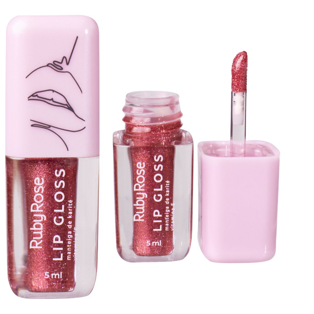 Lip Gloss Shooting Star Ruby Rose Beauty Makes 4265