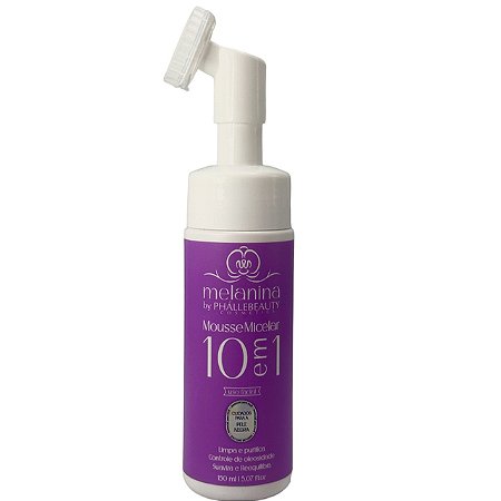 Mousse Micelar 10 em 1 Melanina 150ml - Phállebeauty