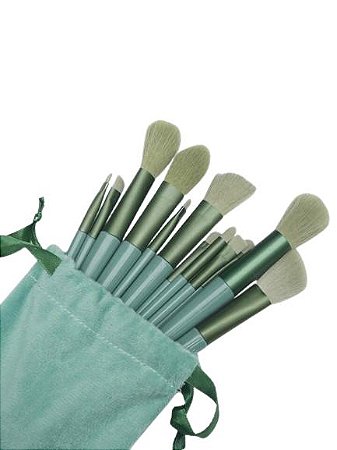 Kit 13 Pincéis no Saquinho - Verde