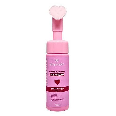 Mousse de Limpeza Rosa Mosqueta - Mia Make