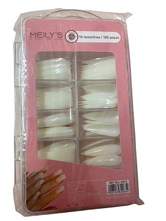 Unha Postiça MU-100-5 100pcs - MEILY´ES