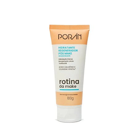 Hidratante Regenerador Pós Make 100g - Porán