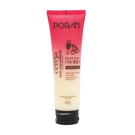 Hidratante de Cereja com Champagne 145g - Porán