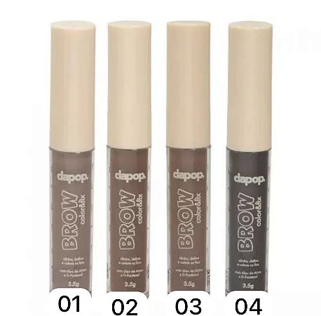 Máscara para Sobrancelhas Brow Color Fix Cor 2  - Dapop