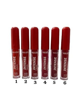 Batom Matte Líquido Intense Love Cor 06- Miss Rôse