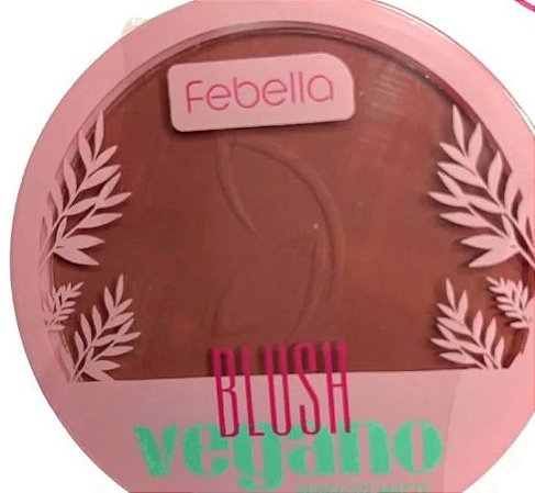 Blush Vegano Matte Cor 04 - Febella
