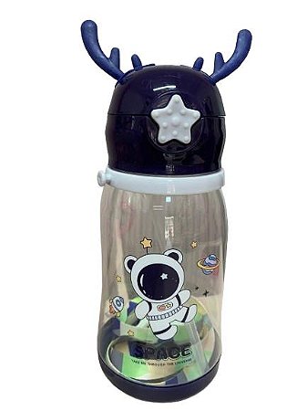 Garrafa Alce Azul Marinho Astronauta - 600ml