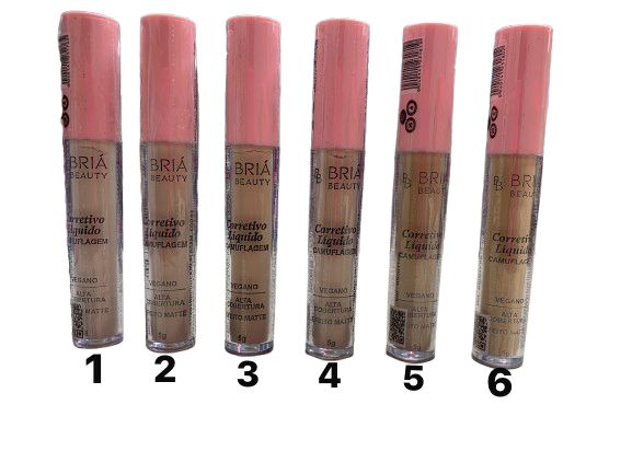 Corretivo Líquido Camuflagem Cor 02 - Briá Beauty