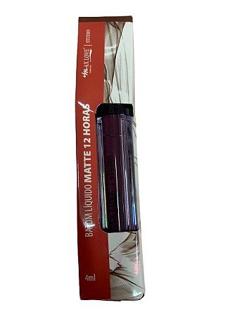Batom Líquido Matte 12H Cor 103 - Max Love