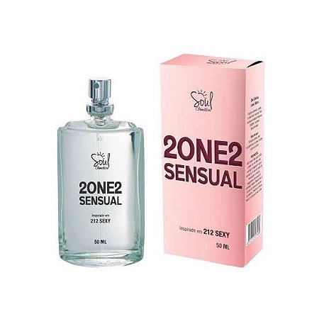 Deo Colônia 2ONE2 Sensual - Soul Cosméticos 50ml