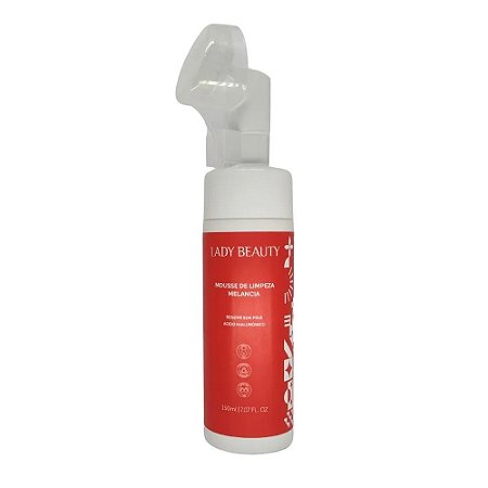 Mousse de Limpeza Melancia - Lady Beauty
