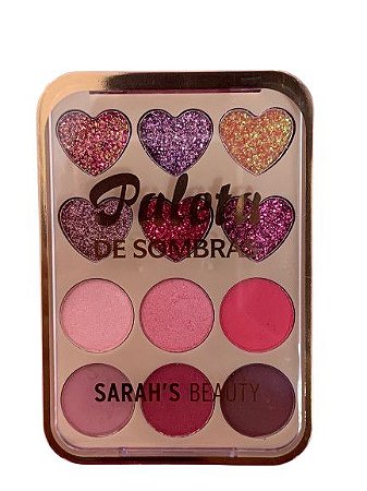 Paleta de Sombras Cor B - Sarah´s Beauty
