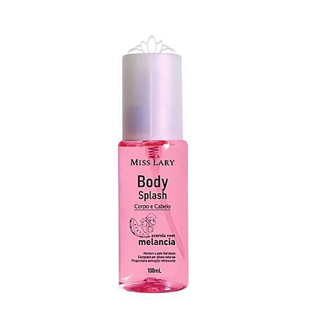 Body Splash Corpo e Cabelo Melancia - Miss Lary