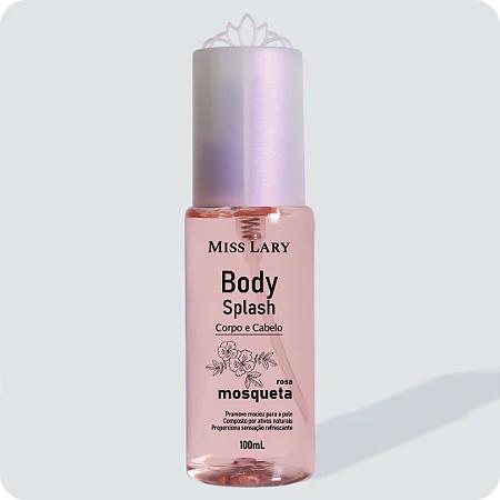 Body Splash Corpo e Cabelo Rosa Mosqueta - Miss Lary