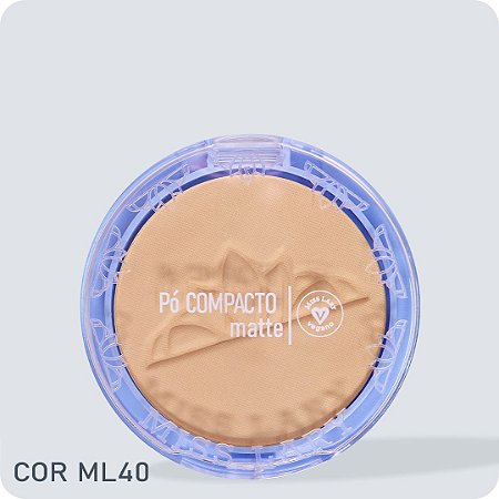 Pó Compacto Matte Cor ML40 - Miss Lary