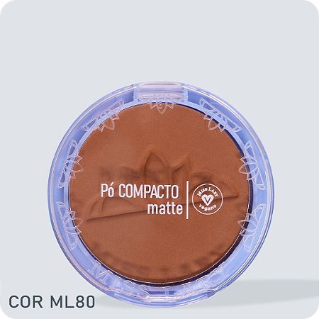 Pó Compacto Matte Cor ML80 - Miss Lary