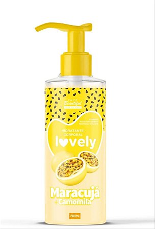 Hidratante Corporal Maracujá/Camomila Lovely 200ml - FaceBeautiful