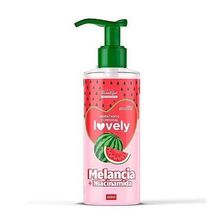 Hidratante Corporal Melancia/Niacinamida Lovely 200ml - FaceBeautiful