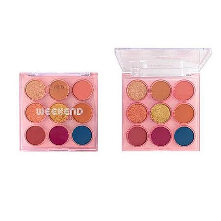 Paleta de Sombras Weekend Glam Cor B - City Girls