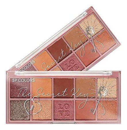 Paleta de Sombras The Secret Key Cor A - Sp Colors