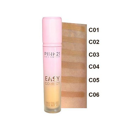 Corretivo Multiuso Easy Correct Cor 05 - Pink 21