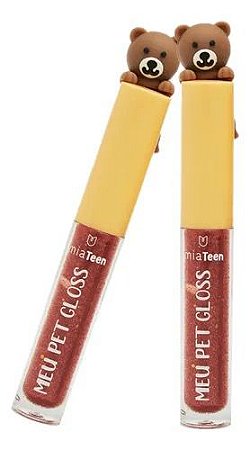 Meu Pet Gloss Urso - Mia Make
