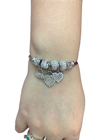 Pulseira Inspiração Pandora 01 - Dafu