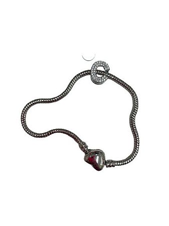 Pulseira Letra C Prata - NÃO HÁ TROCA