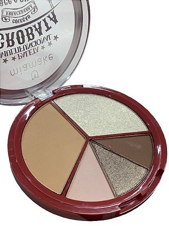 Paleta Multifuncional Face e Olhos - Mia Make