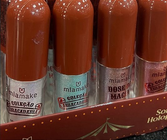 Sombra Holográfica Fruta Cor Lilás - Mia Make