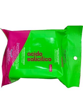 Toalhas Demaquilantes Àcido Salicílico - Dermachem