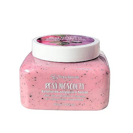 Esfoliante Corporal e Facial Rosa Mosqueta - Toque Special