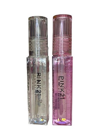 Lip Gloss Incolor Embalagem Rosa - Pink 21