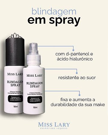 Blindagem em Spray - Miss Lary