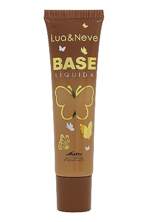 Base Líquida Matte Alta Cobertura Cor 02 - Lua e Neve