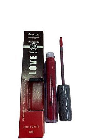 Batom Líquido Matte 30 horas 609 - Max love