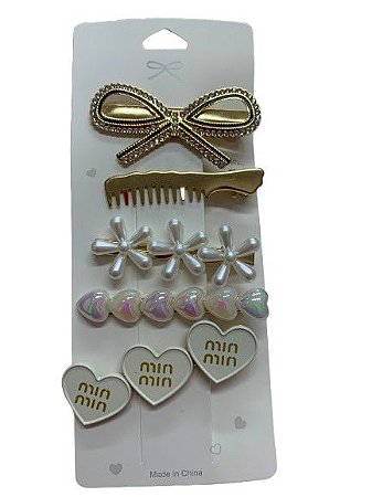 Kit 5 Presilhas Luxxo N°81