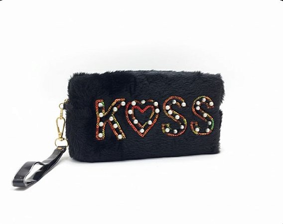Necessaire Kiss Preta