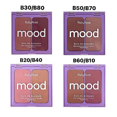 Duo de Blushes B20/B40 Mood - Ruby Rose
