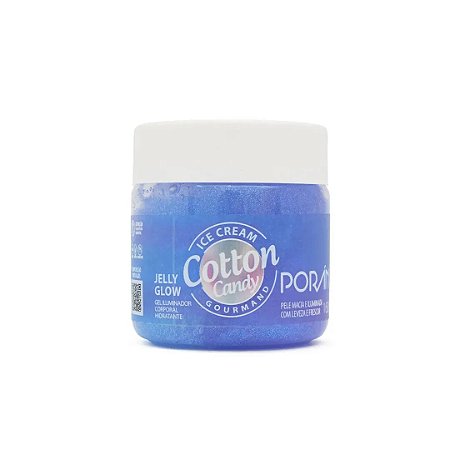 Jelly Glow Gel Iluminador Corporal Hidratante Cotton Candy - Porán