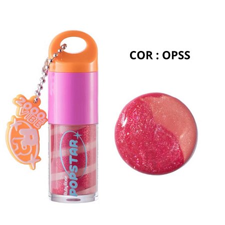 Gloss Labial Popstar Cor Opss - Ruby Rose