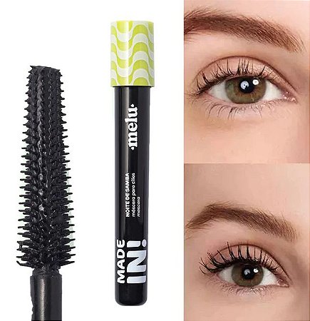 Máscara de Cílios Preta Noite de Samba Made In - Melu