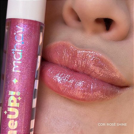 Gloss Shine Up Cor Rose Shine - Mahav