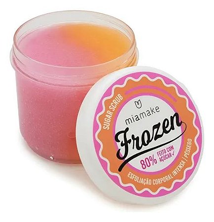 Esfoliante Corporal 80% Açúcar Pessego - Mia Make