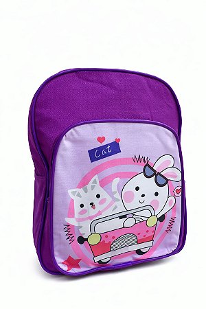Mochila Infantil Cat Roxa