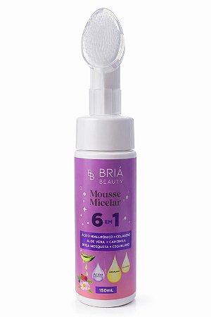 Mousse Micelar 6 em 1 - Briá Beauty