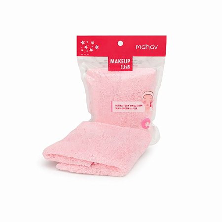 Toalha Para Remoção De Maquiagem - Mahav