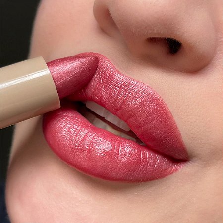 Batom Cintilante Dia a Dia Cor Rosê Shine - Mahav