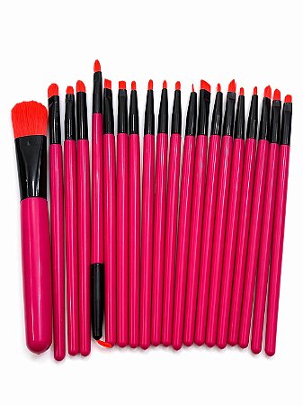 Kit C/20 Pincéis Cor Aleatória