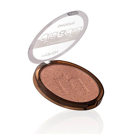 Iluminador Facial Em Pó Compacto Smooth Dia a Dia Cor Radiance - Mahav